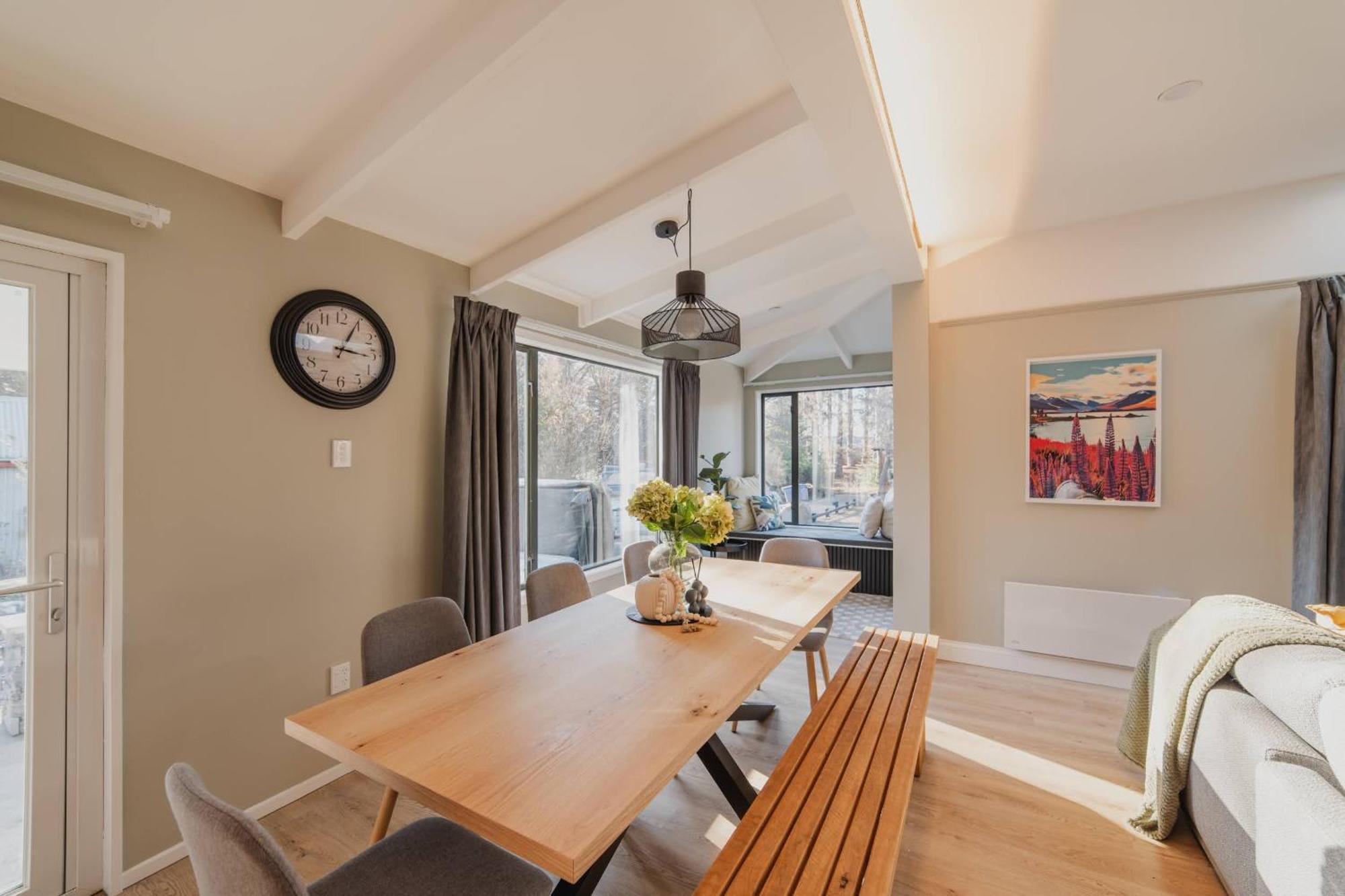 Galaxy 3Br Modern Home With Fireplace Outdoor Spa 레이크 테카포 외부 사진